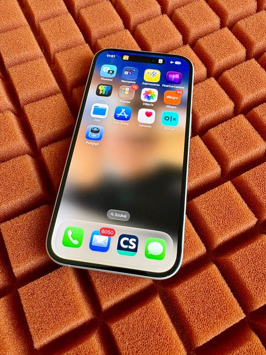 * APPLE iPhone 16 256GB Biały Bateria 99% - IDEALNY STAN!