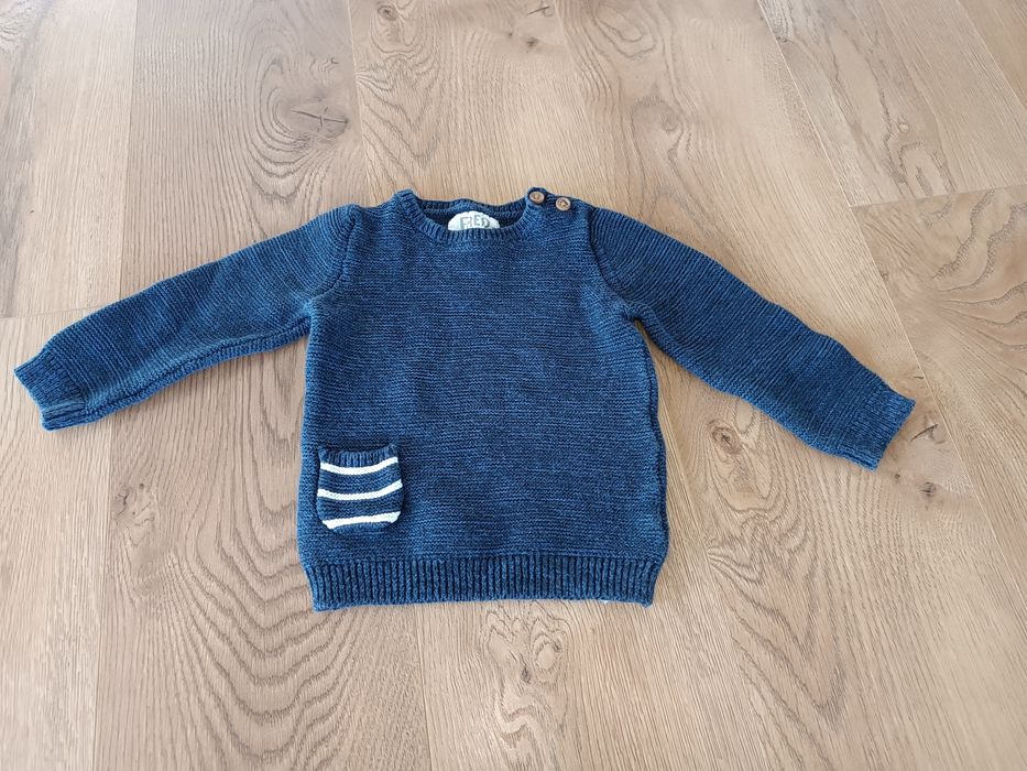 Sweter F&F 80 9-12msc