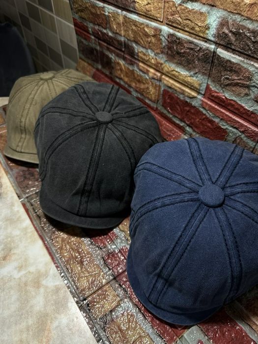 Синя кепка-восьмиклинка Stetson, 100% бавовна