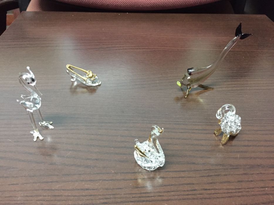 vendo coleção de peças em vidro