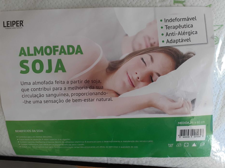 Almofada Soja Anti-alérgica