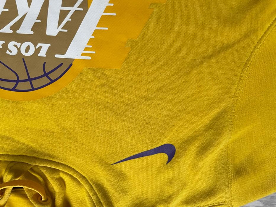 Bluza z kapturem hoodie Nike Los Angeles Lakers NBA rozmiar M