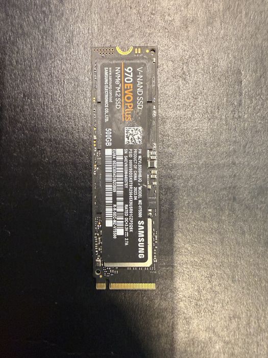 Dysk m.2 PCIe Samsung 500GB 970 EVO Plus (MZ-V7S500) 3500/3200MB/s
