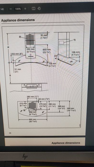 Exaustor MIELE 90cm