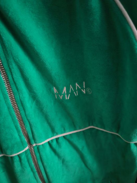 Nowa męska bluza welurowa Boohoo Man S