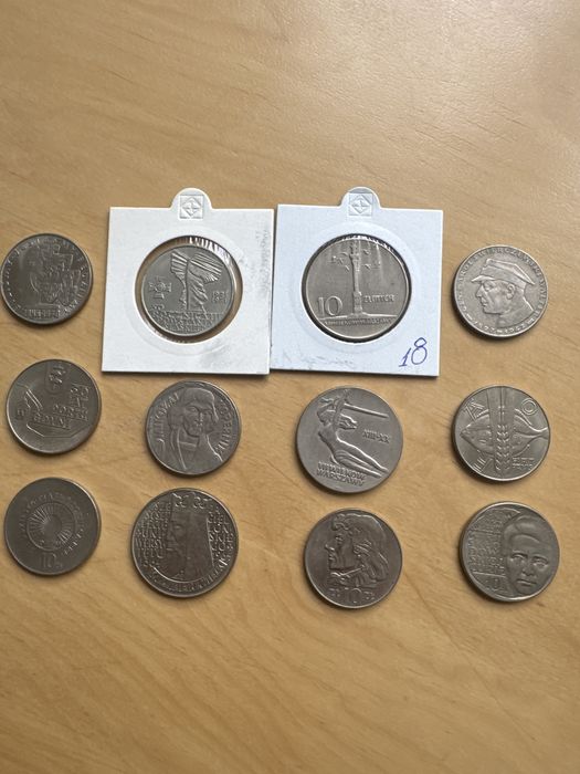 10 zloty z PRL kolekcja 12 sztuk