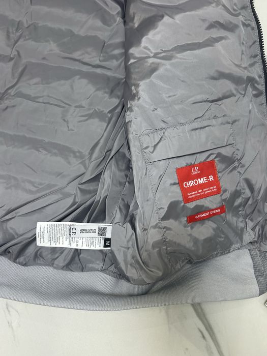 -Пуховик  C.P. company D.D. Shell Hooded Down Jacket (З лінзою)