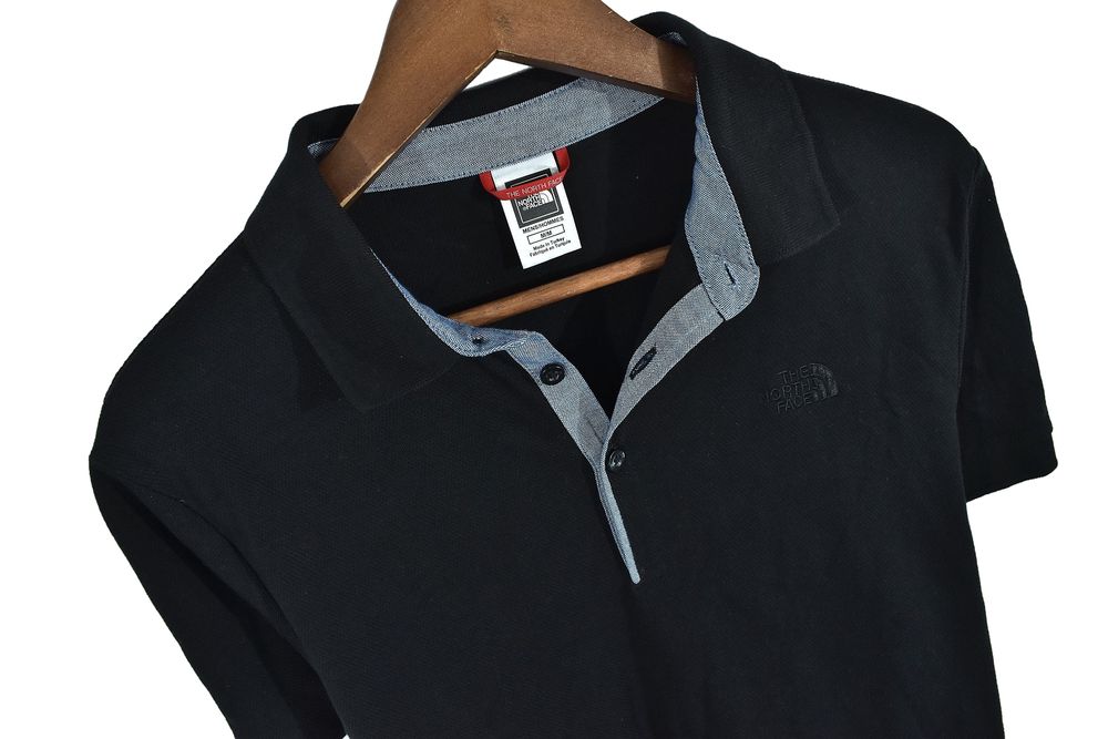 The North Face Czarna Męska Koszulka Polo M