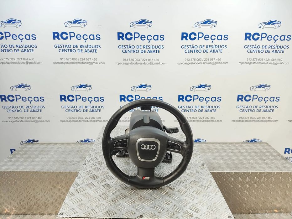 Volante Completo Em Pele Perfurada Audi A1 8X S-Line SLine