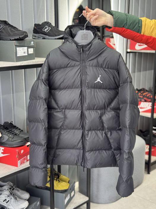 Пуховик Air Jordan Brooklyn Black (ОРИГІНАЛ) Чоловічий пуховик Jordan