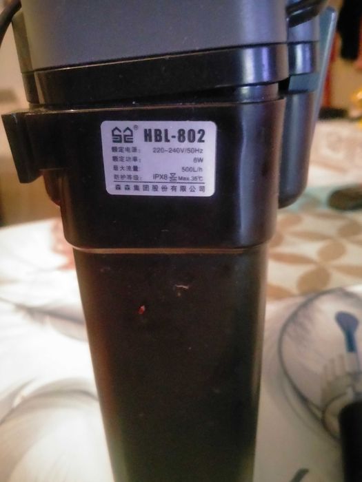 filtro externo aquário