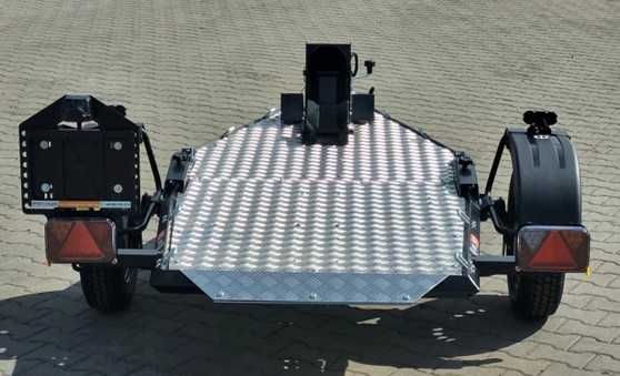 Wynajem przyczepki Lorries MT-1 do przewozu motocykla