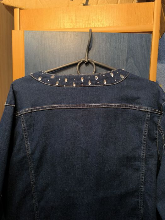 Піджак джинсовий стрейчевий,розмір 58