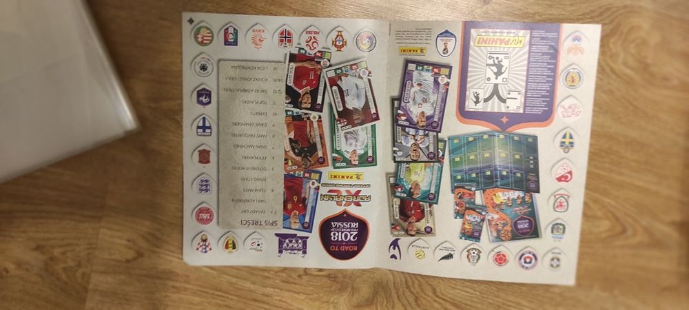 Piłkarskie karty kolekcjonerskie