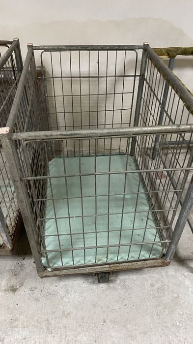 Контейнер-сетка из оцинковки для перевозки и хранения