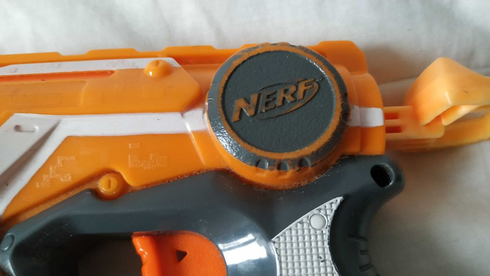 Nerf   бластер с прицелом оригинал
