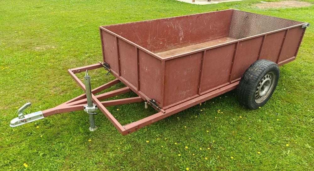 Przyczepa do traktorka, kosiarki, quada