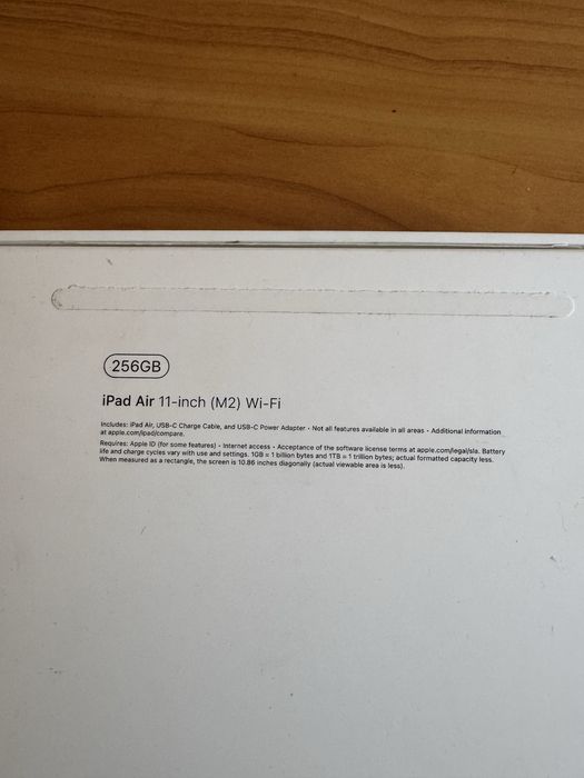 Ipad air 11-inch m2