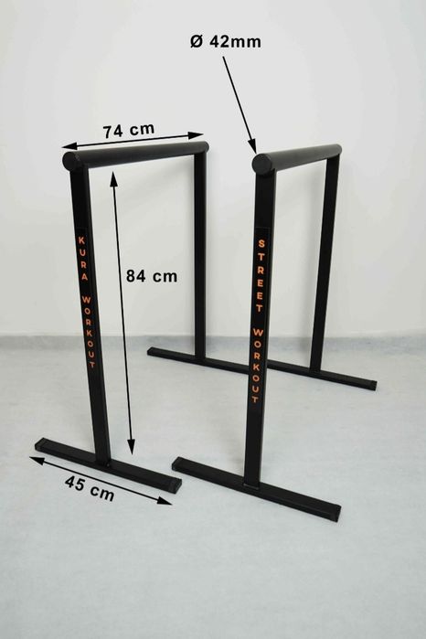 Poręcze do Dipów  Kura Workout