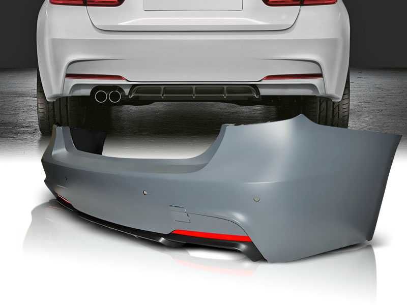Задний Бампер BMW F30 F31 M Performance M3 ф30 ф31 м перформанс эм бмв