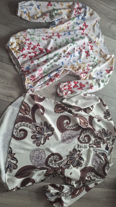 2 bluzki lekkie zwiewne