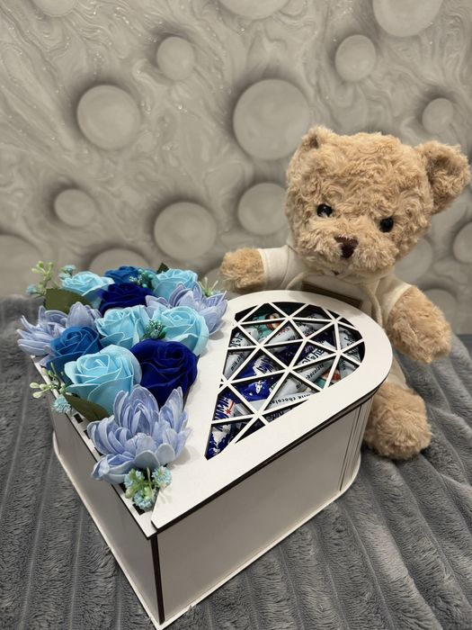 Солодкі бокси,мильні квіти