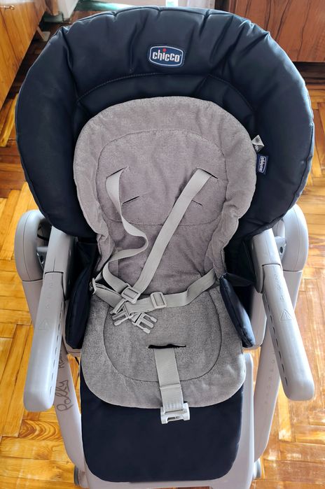 Стульчик для кормления Chicco Polly Magic Relax синий