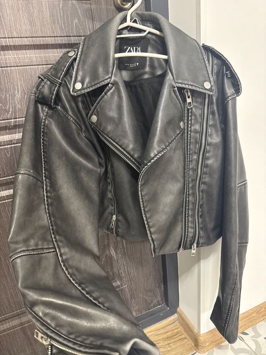 Кожанка косуха зара Zara