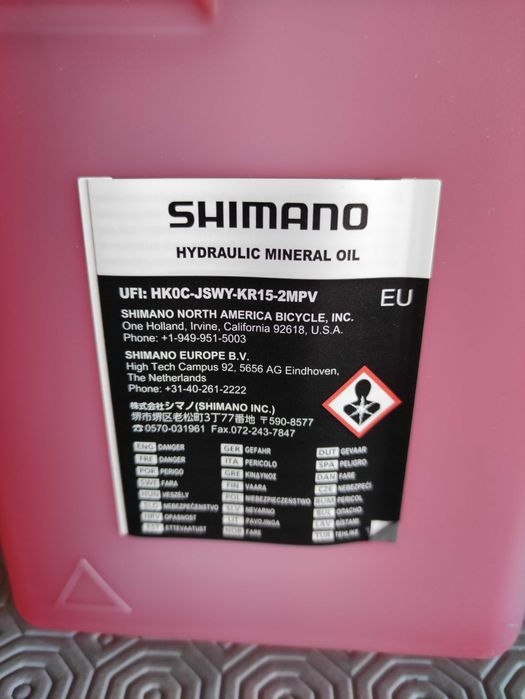 ÓLEO Mineral Shimano 100ml TRAVÕES DISCO Hidráulicos bicicleta mota