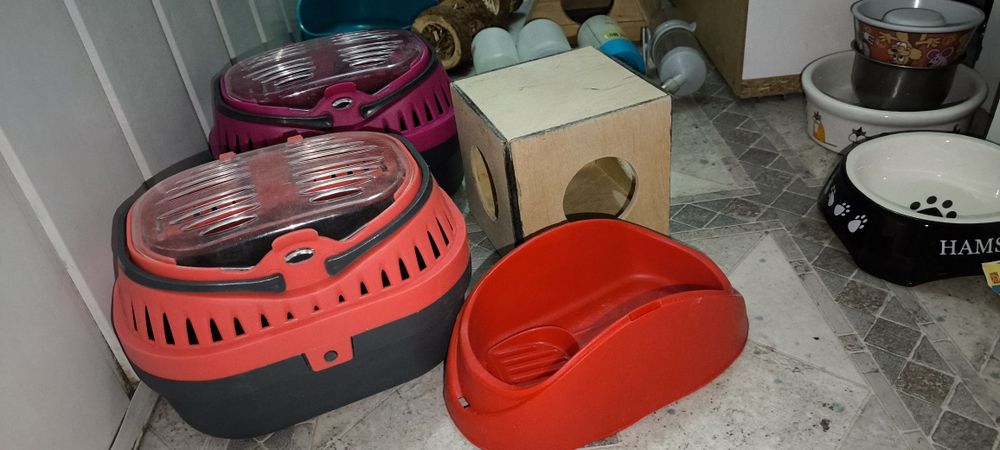 Аксесуары для хомяка, домик, лабиринт, туалет, миски Trixi, ferplast