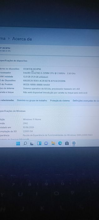 Toshiba Intel i5