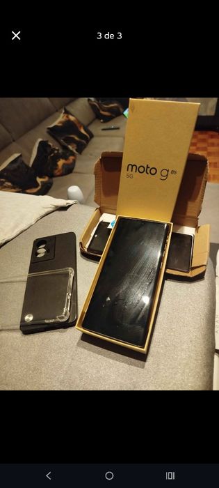 Troco /retomo moto g85 impecável