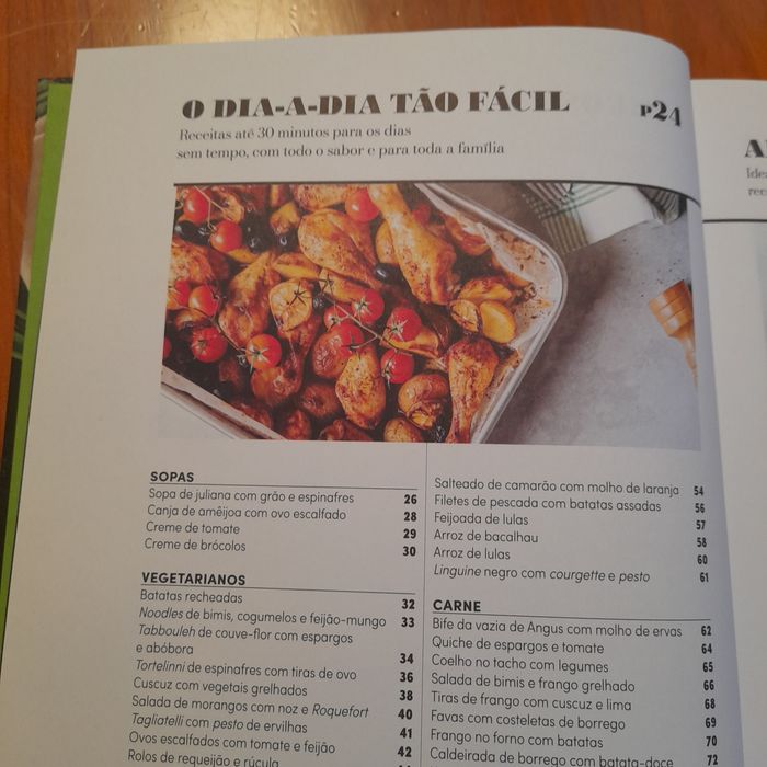 Livro culinaria novo