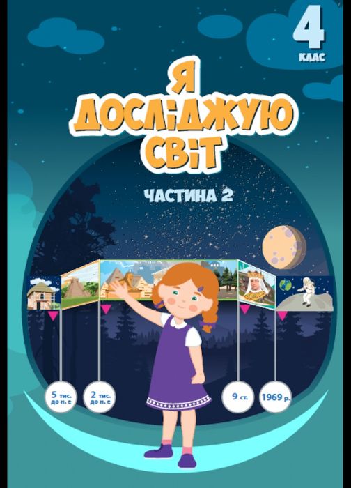 Новий Я досліджую світ 2 Частина підручник 4 клас Воронцова