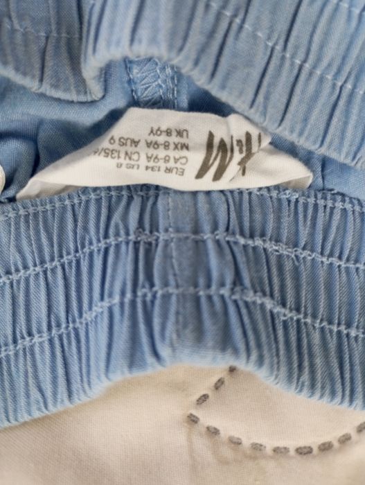 Літній костюм для дівчинки H&M 134 см.  Футболки 100% котон 134 см