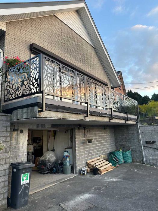 Nowoczesne panele- balustrady CNC -bramy wjazdowe-kompletne ogrodzenia