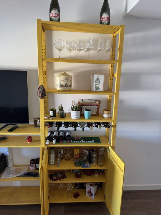 Móvel de sala IKEA personalizado – pintado à mão – peça única