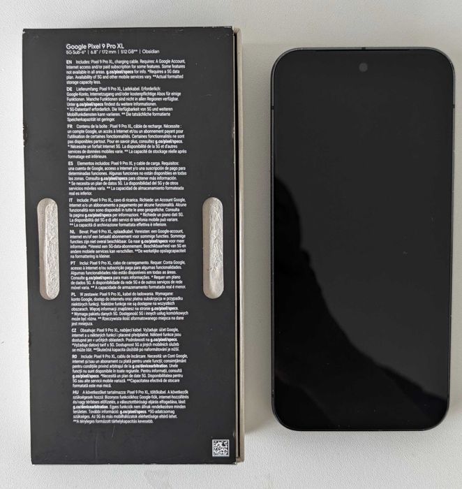 Google Pixel 9 Pro XL 512GB – Desbloqueado – Como Novo / Excelente Estado