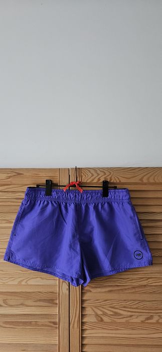 Fioletowe sportowe szorty Hot Tuna krótkie spodenki siłownia, L