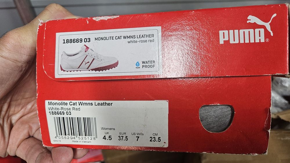 Buty golfowe damskie PUMA roz.37.5 Nowe. Wyprzedaż
