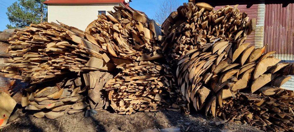 Okrajki zrzyny drewno opałowe