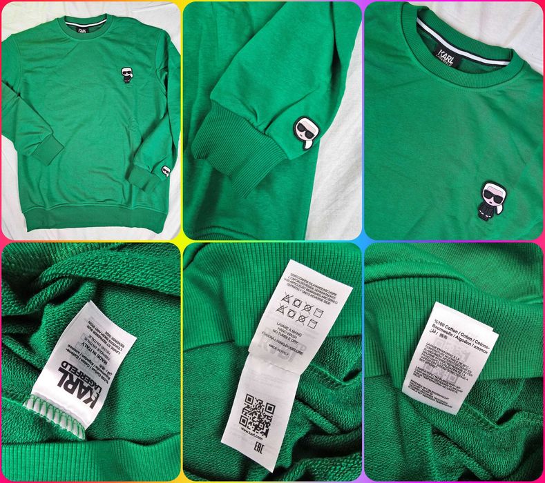 Bluza męska Karl Lagerfeld maly znaczek Calvin Klein OUTLET