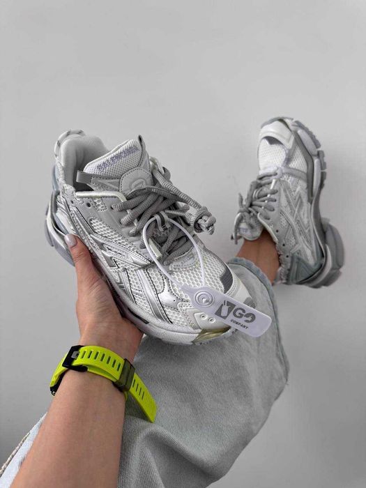 Кросівки Balenciaga Runner Trainer Premium White/Grey