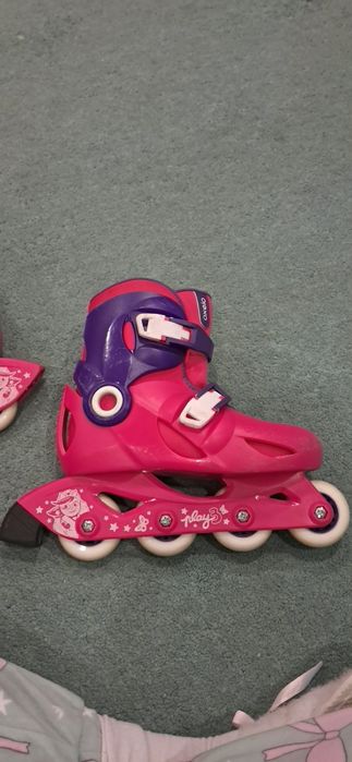 Patins em linha.