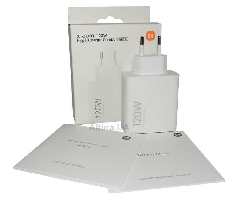 Зарядний пристрій Xiaomi MDY-14-EE 120W ORIGINAL, гарантія 6 міс.