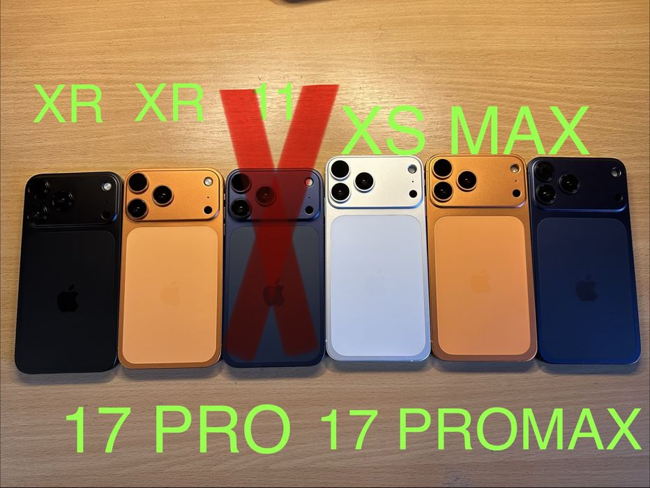Корпус на Iphone XR и Xs Max в виде 17 PRO
