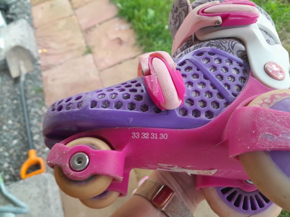 Wrotki + ochraniacze roz. 30-33