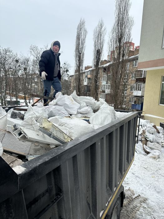 Вивіз будівельного сміття мотлоху КамАЗ Зил Газон