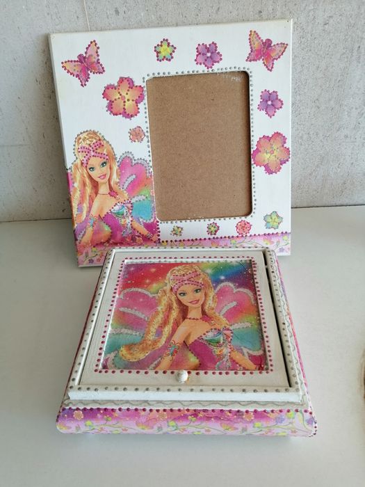 Vários artigos de decoração