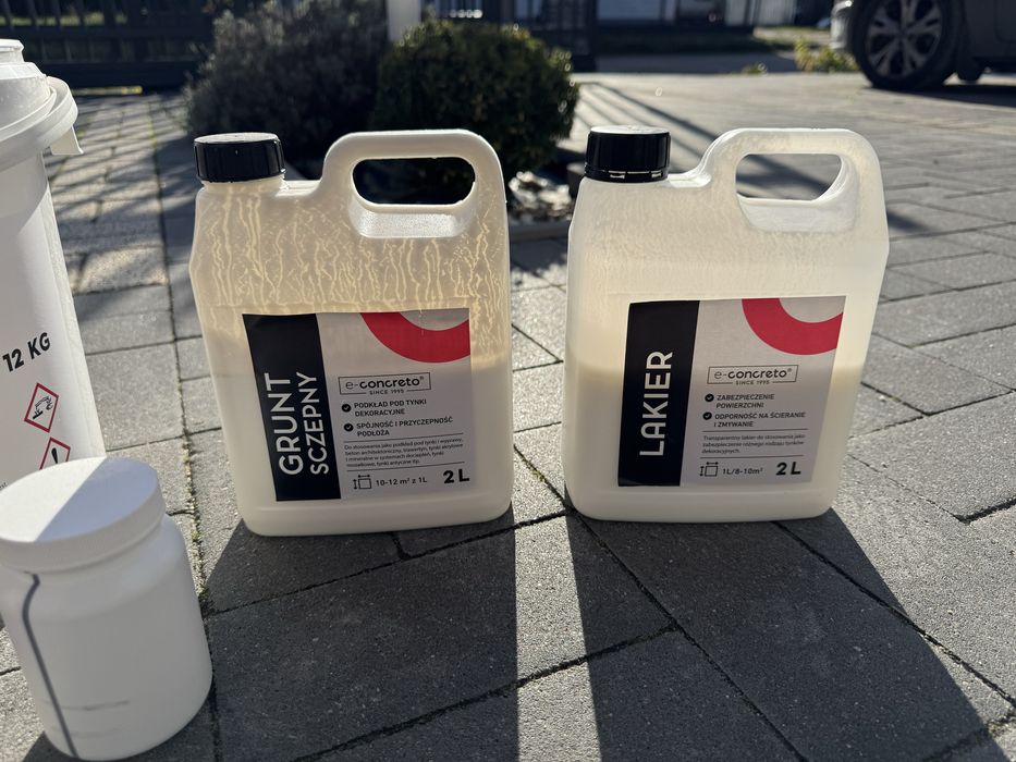 Beton architektoniczny 5m2 4kg